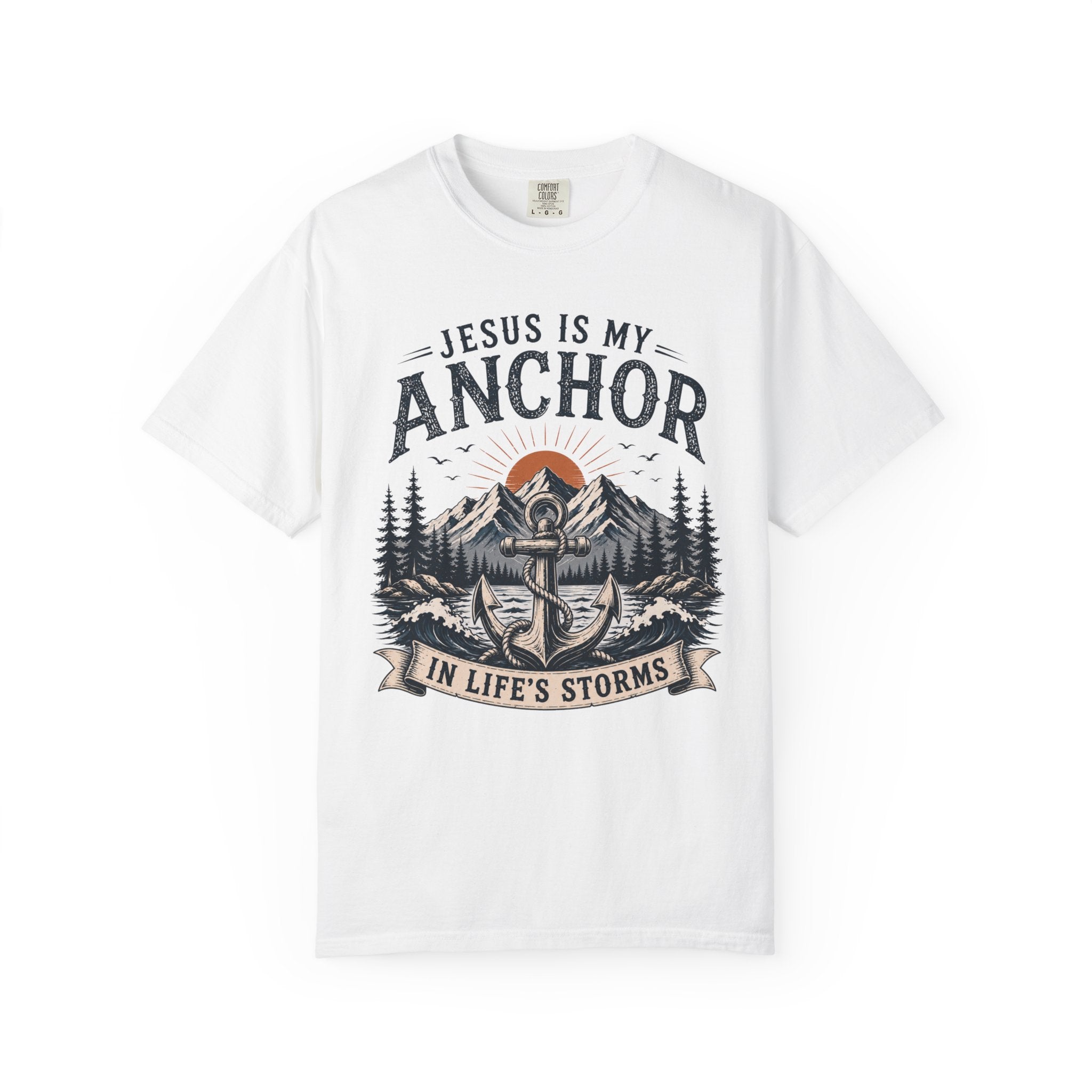 Jesus Is My Anchor – Christian T shirt