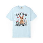Jesus Is My Hoppy Place - Christian Humour Tee