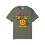 Melting For Jesus Shirt | Christian Smiley Face Tee