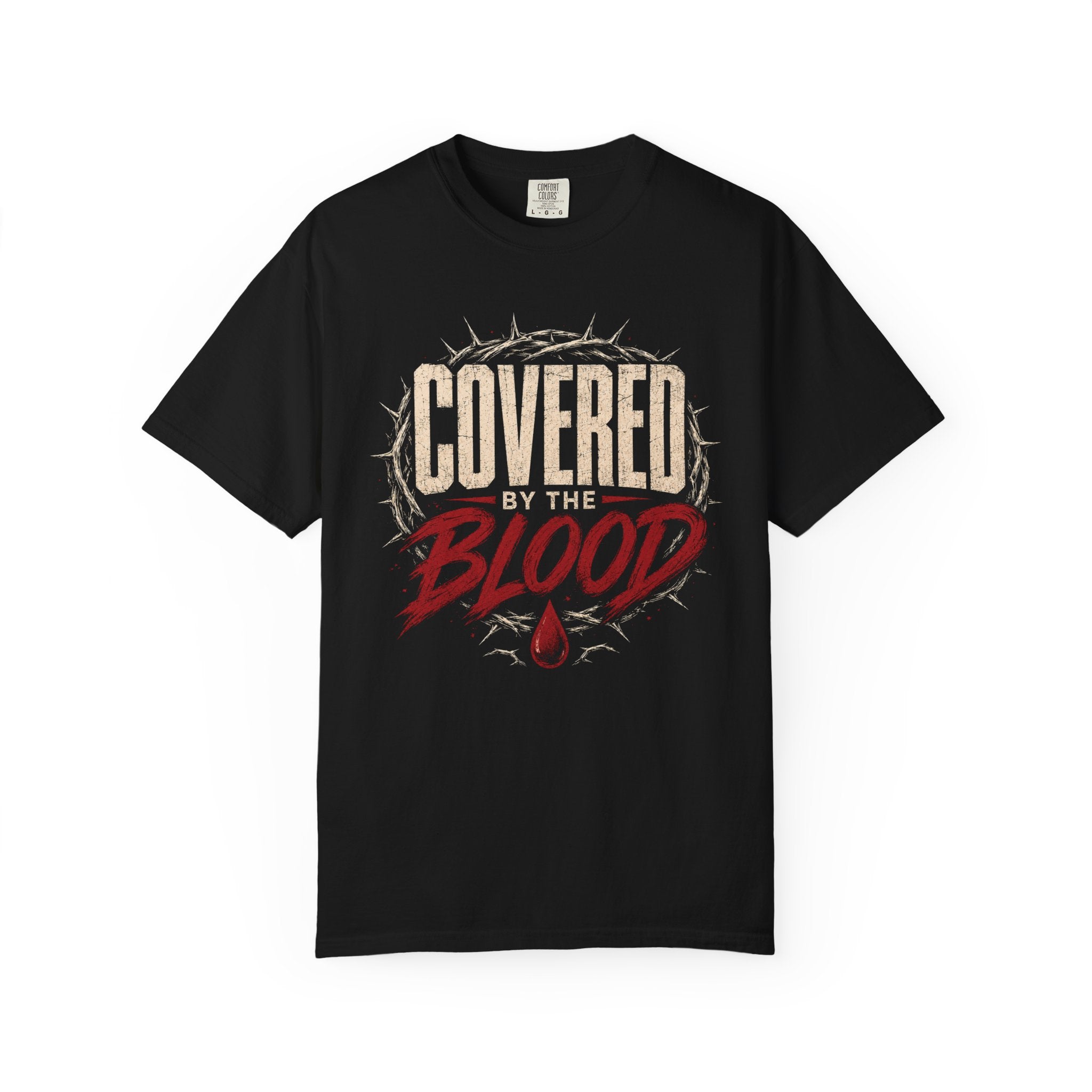 Covered By The Blood - Christian Tee