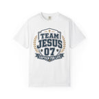 Team Jesus 07 Shirt | Captain For Life Christian Varsity Tee