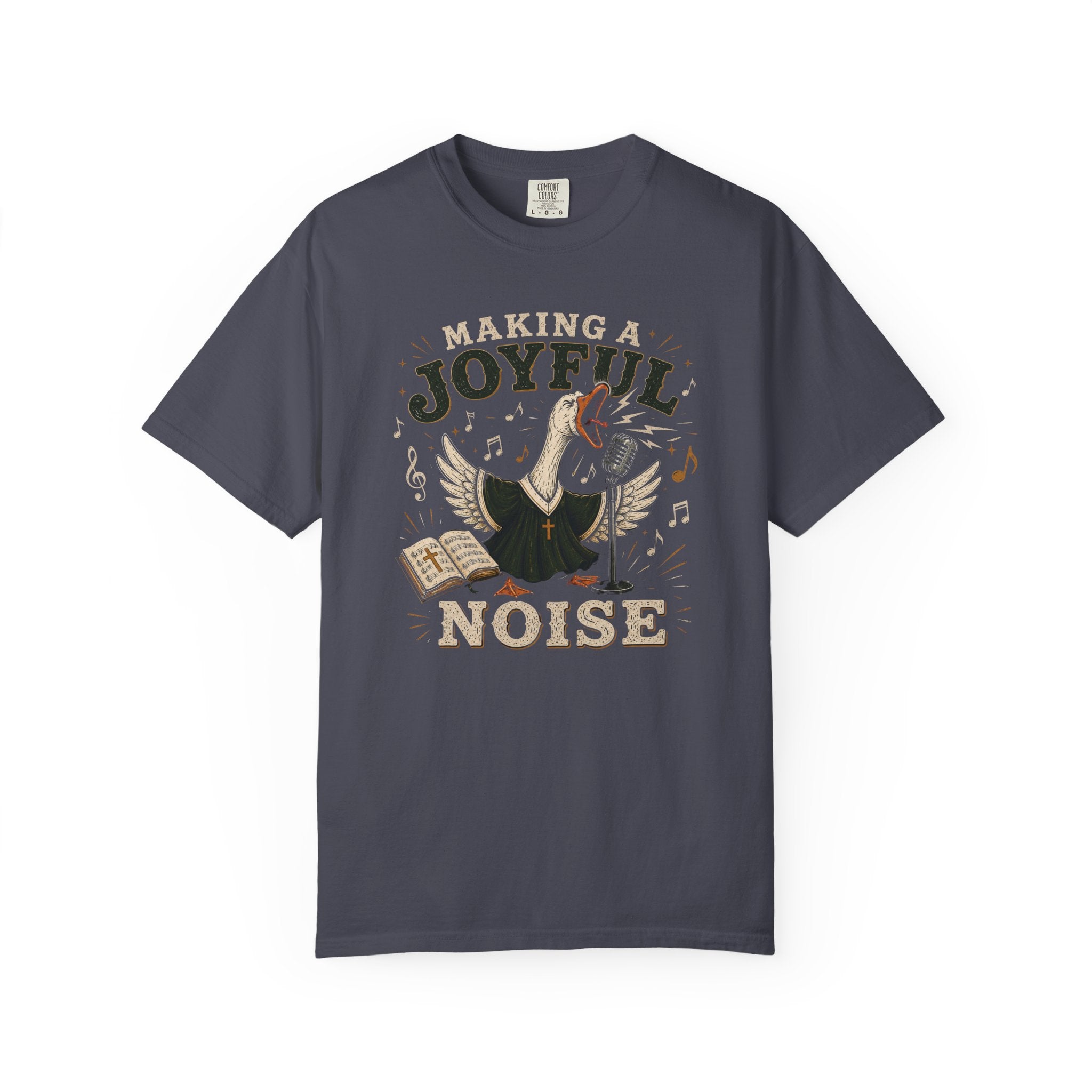 Making a Joyful Noise T-Shirt — Christian Choir/Church Music Tee