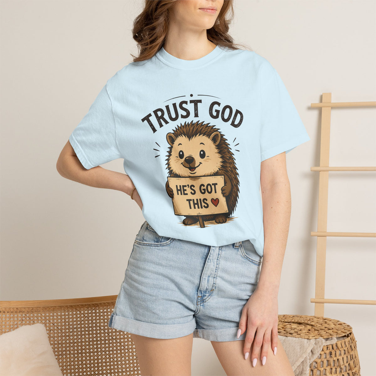 Trust God - Christian Humour Tee