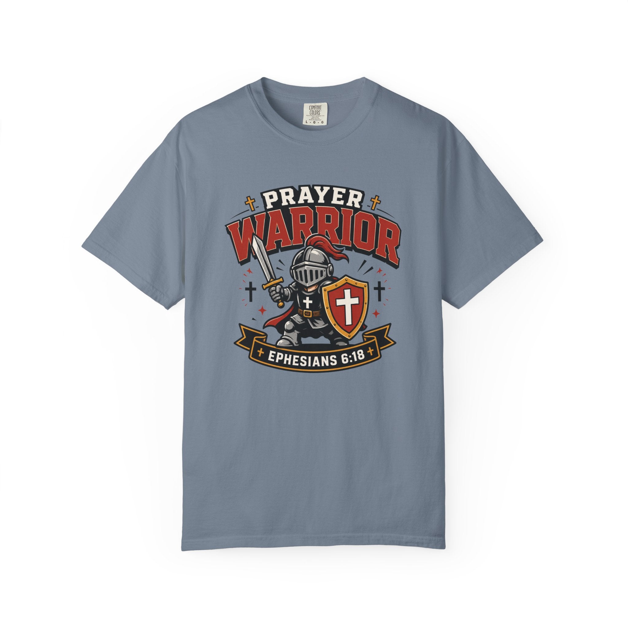 Prayer Warrior Shirt | Christian Knight T-Shirt